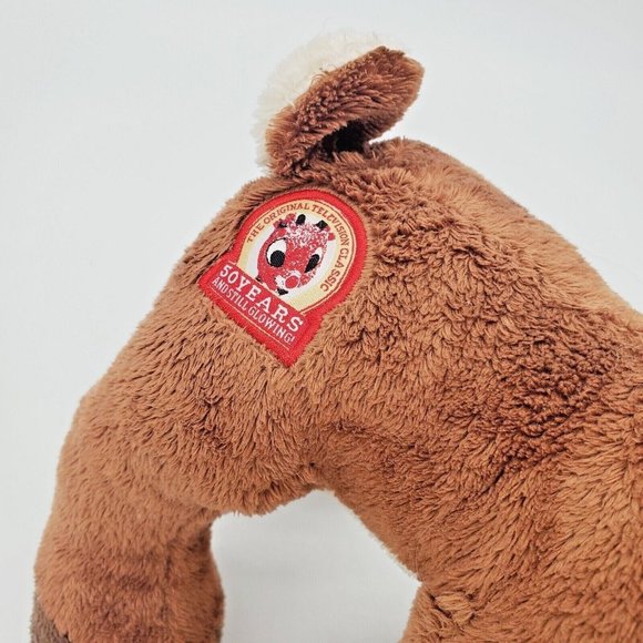 Rudolph the Red Nosed Reindeer Plush Stuffed Toy Dan Dee 50th 10" Tall Christmas - Picture 4 of 8